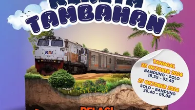 Permudah Perjalanan Malam, PT KAI Daop 2 Tambahkan Rute Bandung-Solobalapan