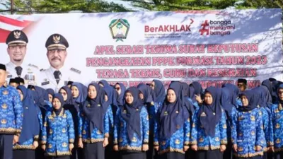 Para peserta yang tidak lolos perangkingan PPPK 2024 nantinya akan diarahkan menjadi PPPK Paruh Waktu.