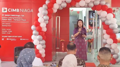 CIMB Niaga Luncurkan Hybrid Digital Branch di Pekanbaru Riau