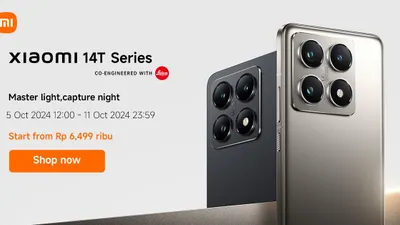 COMEBACK! Smartphone Xiaomi 14T Sudah Resmi Hadir di Indonesia Cek Spesifikasi Lengkap di Sini