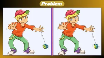 Temukan 3 Perbedaan dalam 17 Detik di Gambar Anak Main Yoyo untuk Pertajam Keterampilan Observasi