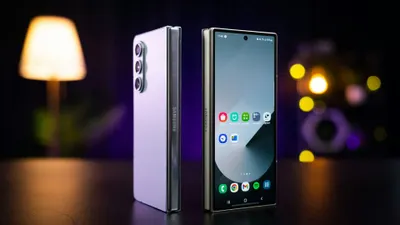 Ilustrasi HP Samsung dengan layar AMOLED.