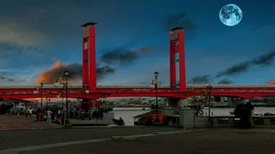 Jembatan Ampera Sumatera Selatan