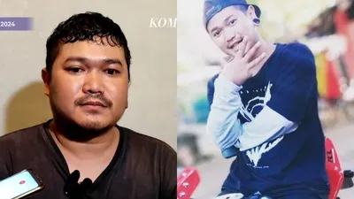 Hegi Rian (kiri) yang dituduh sebagai sosok Egi, DPO kasus Vina Cirebon
