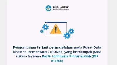 Kemdikbud Jamin Layanan KIP Kuliah Akan Pulih di Tanggal Ini….