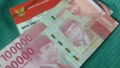 Ilustrasi bantuan sosial PKH dan BPNT
