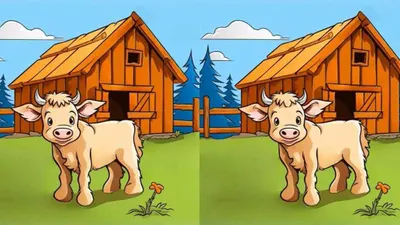 Tes Penglihatan: Waktumu 10 Detik untuk Mencari 3 Perbedaan di Gambar Peternak Ini, Bisa?
