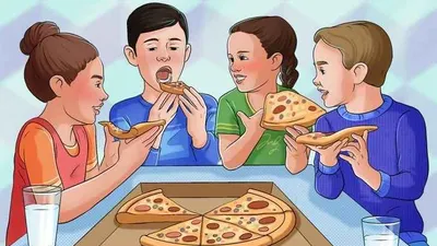 Tes Ilusi Optik: Tahukah Kamu Kesalahan Orang Pesta Makan Pizza pada Gambar? Jika Teliti Temukan Jawaban dalam 9 Detik