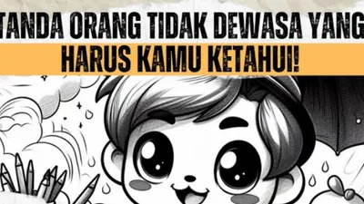 Ilustrasi Tanda Orang yang Tidak Dewasa