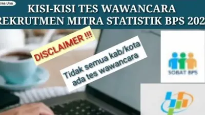 adwal Tes Wawancara Mitra Statistik 2025