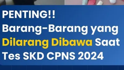 Dalam proses mengikuti tes SKD, setiap peserta CPNS akan mendapatkan sejumlah soal yang terdiri atas tiga cakupan materi.