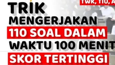 4 Strategi Ampuh Lolos Tes SKD CPNS 2024, Raih Nilai Ambang Batas dengan Mudah!