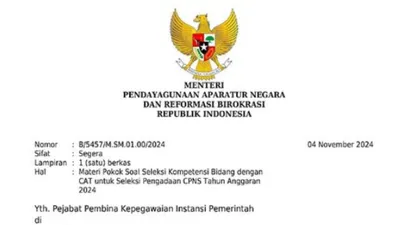 Illustrasi. SKB CPNS 2024
