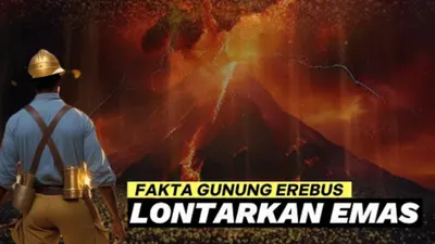 Mengeluarkan Emas Senilai Rp96,7 Juta Setiap Hari, Inilah Fakta Unik Tentang Gunung Erebus yang Jarang Diketahui