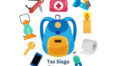 Ilustrasi Tas Siaga Bencana