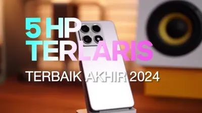 Illustrasi. Daftar 5 hp terlaris di tahun 2024