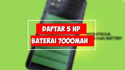 Illustrasi.  Rekomendasi 5 HP Baterai 7000mAh