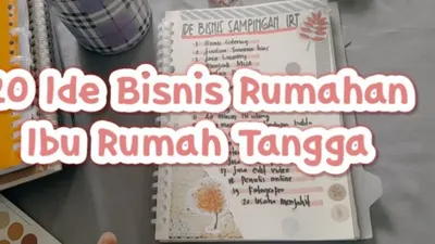 Menggeluti ide usaha tetap bisa dilakukan dari dalam rumah sehingga tidak mengganggu peran sebagai istri dan ibu rumah tangga.