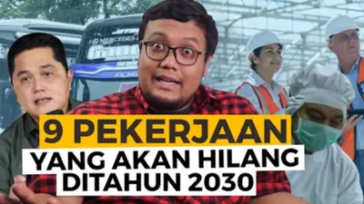 Ilustrasi Pekerjaan yang Akan Hilang di 2030