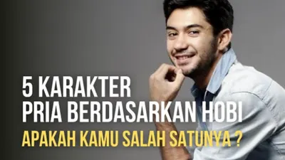 Ilustrasi Karakter Pria Berdasarkan Hobi