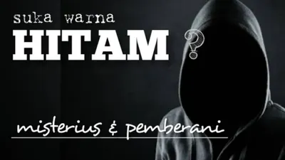 Inilah 8 Karakter dan Kepribadian Unik yang Hanya Dimiliki Penyuka Warna Hitam, Kamu Termasuk?