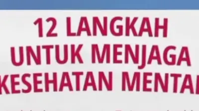 Illustrasi. Menjaga Kesehatan Mental 