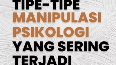 Illustrasi tipe-tipe manipulasi dalam psikologi