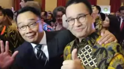 Anies Baswedan dan Ridwan Kamil