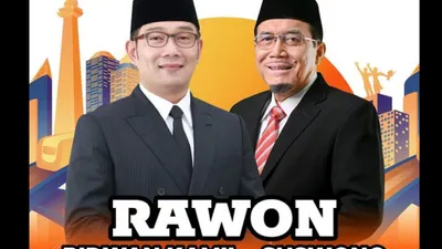 Pasangan Rawon, Ridwan Kamil-Suswono di Pilgub Jakarta 2024
