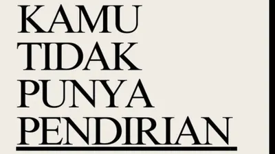 Tanda pertama individu yang tidak punya pendirian adalah kecenderungan untuk terus atau sering meminta maaf dalam berbagai situasi.