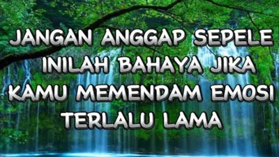 Kebiasaan memendam emosi bukan hanya membahayakan bagi kondisi mental seseorang, tetapi juga dapat berpengaruh pada fisik.
