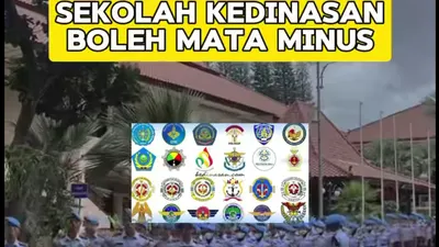 Sejumlah instansi sekolah kedinasan mewajibkan para calon mahasiswanya tidak mengalami kendala mata minus.