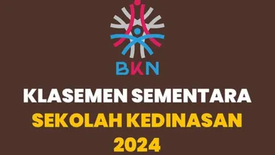 Ilustrasi Klasemen Sementara Sekolah Kedinasan 2024