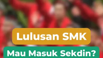 Sekolah kedinasan untuk kamu yan glulusan SMK 