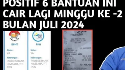 6 Jenis Bantuan Sosial Siap Disalurkan Juli 2024, Nomor 4 Tidak Boleh Terlambat Diberikan ke Para Keluarga Penerima Manfaat