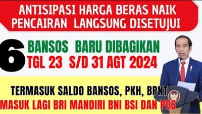 6 Jenis Bantuan Sosial Ini Siap Disalurkan kepada KPM hingga Akhir Agustus 2024, Apa Saja?   