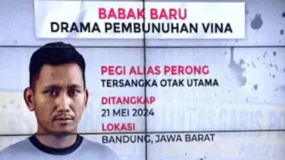 Sosok diduga Pegi alias Perong yang diduga otak pembunuhan kasus Vina Cirebon
