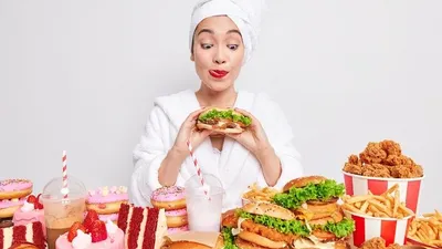 Ilustrasi makan