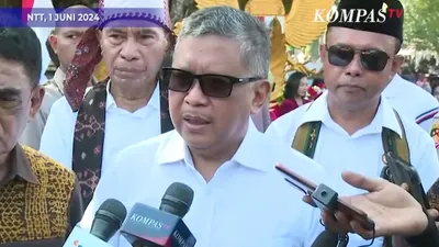 Sekjen PDIP Hasto Kristiyanto soal dukungan PDIP untuk Anies Baswedan 