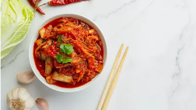 ilustrasi makanan pedas.