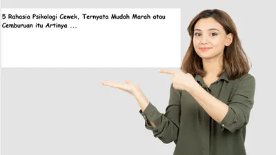 Ilustrasi. Ada makna secara psikologi di balik sifat mudah marah atau cemburuan cewek.
