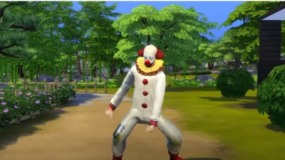 Badut Tragis adalah NPC yang sudah ada sejak The Sims 1 hingga The Sims 4.