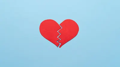 Ilustrasi patah hati.