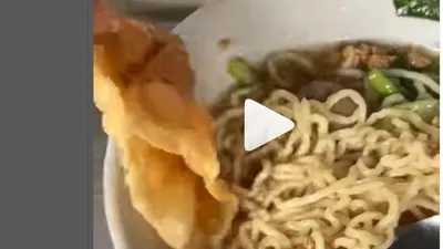 Mie Ayam Engkoh A Hin di Jakarta Selatan