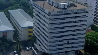 Salah satu gedung kampus swasta terbaik di Jakarta versi UniRank 2024
