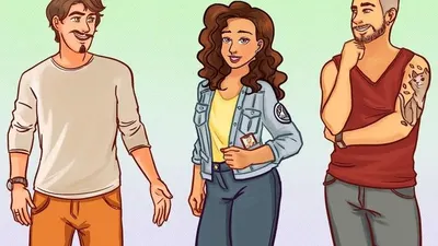 Tantangan tes IQ ini adalah kamu harus menebak siapa suami wanita yang ada di gambar.