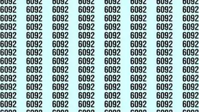 Tes penglihatan ini merupakan hal yang cukup sulit, lantaran kamu membutuhkan kejelian mata untuk bisa menemukan angka 6082 dengan tepat.