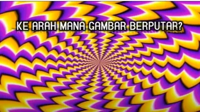 Lihatlah gambar ilusi optik dari tes kepribadian kali ini! Jawab sesuai yang kamu lihat dan&nbsp;ke arah mana gambar tersebut berputar.