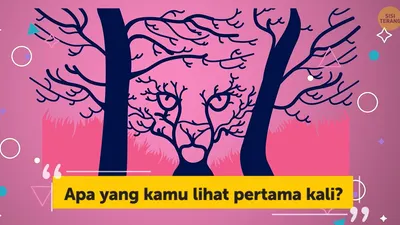 Lihat Harimau atau Pepohonan? Bisa Kamu Tipe Intuisi atau Logika Loh