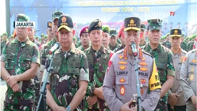 Ada Pengalihan Arus Lalu Lintas di Hari Pelantikan Presiden, Kapolri Listyo Sigit Prabowo: Sekitar Rute Gedung DPR atau MPR